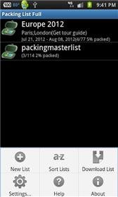 download Packing List apk